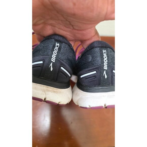 Brooks Trace Women's Running Shoes Size 8.5 Black & Purple Breathable - Picture 5 of 10